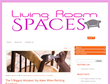 Tablet Screenshot of livingroomspaces.com